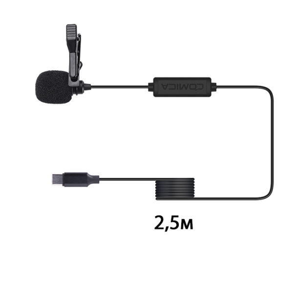 Купить Микрофон COMICA V01SP (UC) (2.5m)